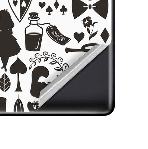 Disney Alice in Wonderland (animated) Silhouette Pattern Google Pixel 6 Pro Skin